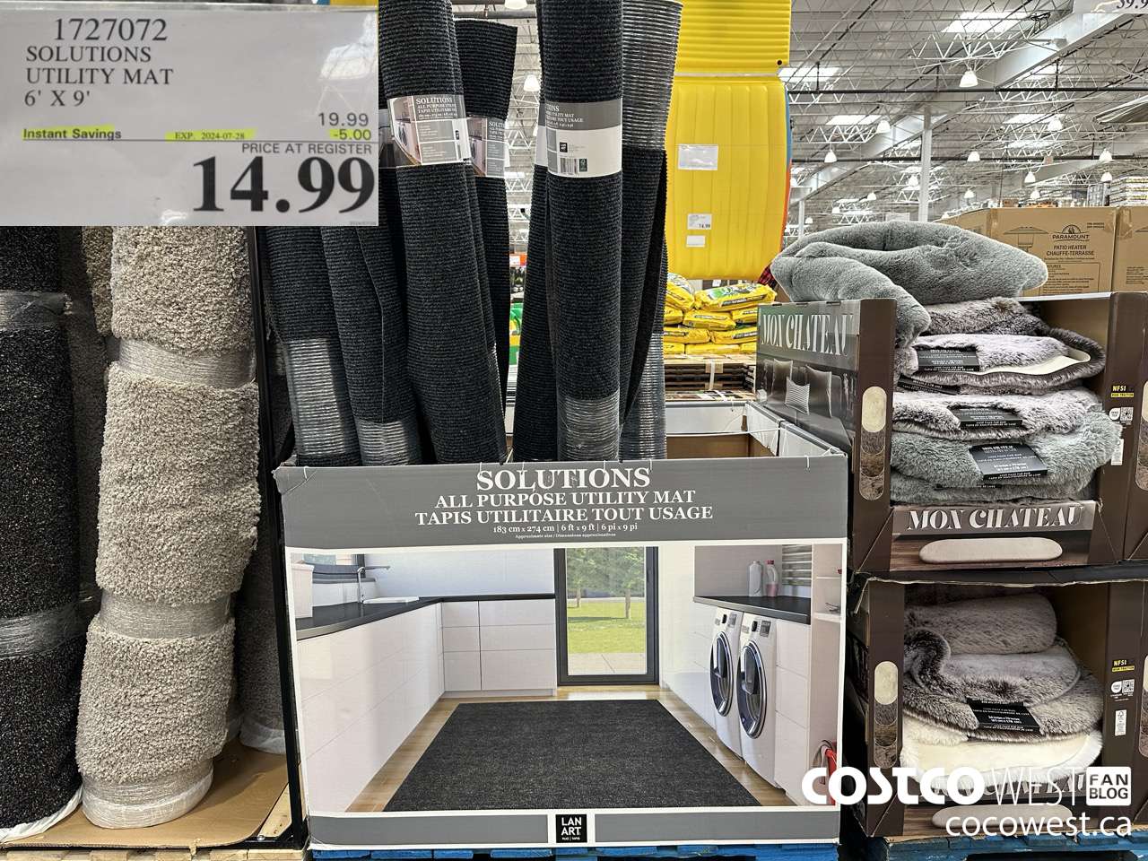 1727072 SOLUTIONS UTILITY MAT 6' X 9' ($5.00 INSTANT SAVINGS EXPIRES ON 2024-07-28) $14.99