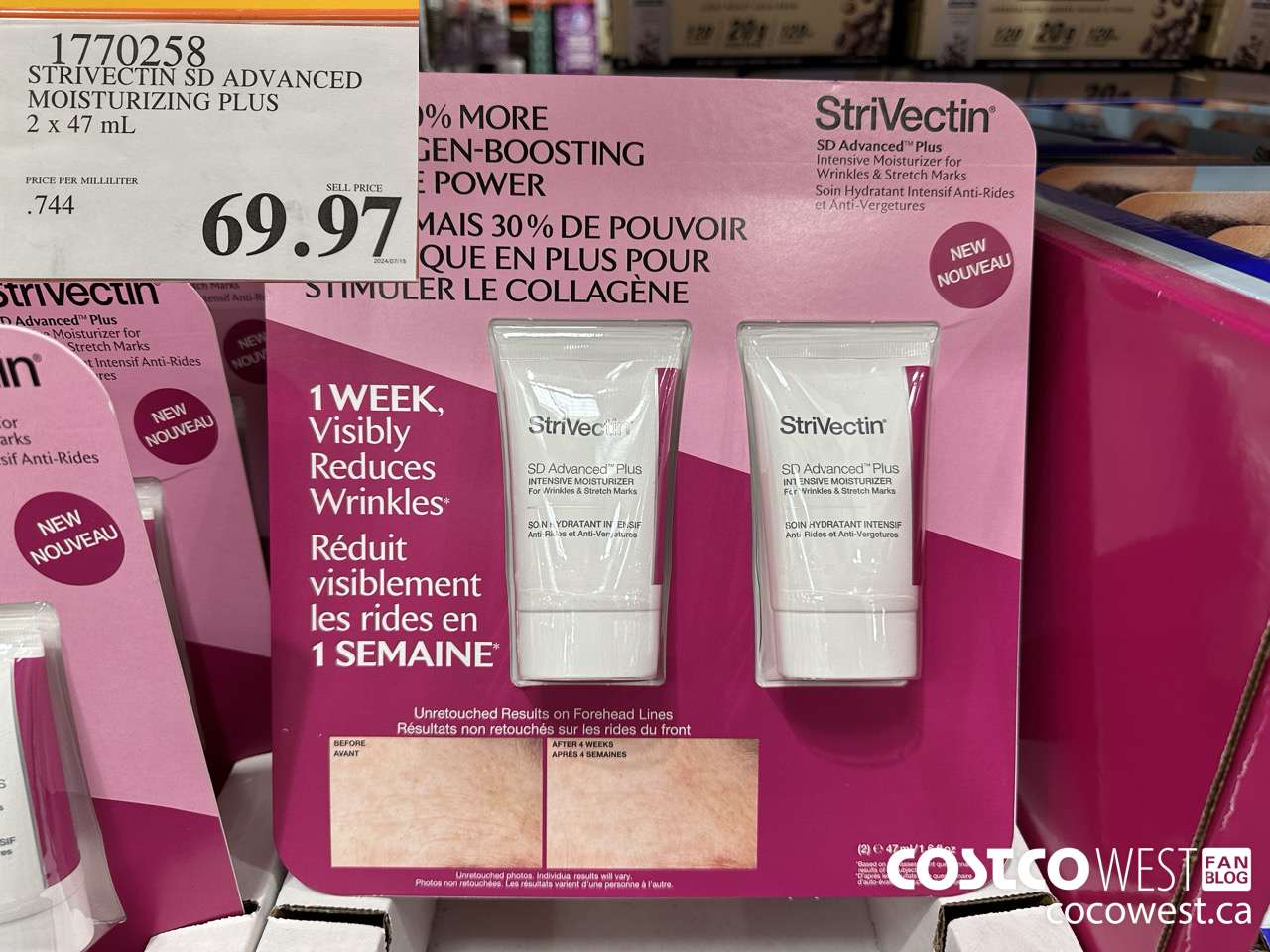 1770258 STRIVECTIN SD ADVANCED MOISTURIZING PLUS 2 X 47ML $69.97