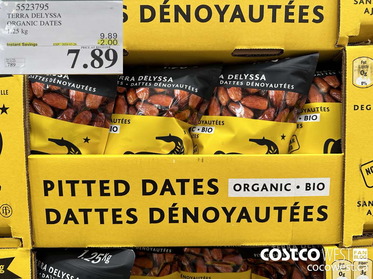 5523795 TERRA TELYSSA ORGANIC DATES 1.25KG ($2.00 INSTANT SAVINGS EXPIRES ON 2024-07-28) $7.89