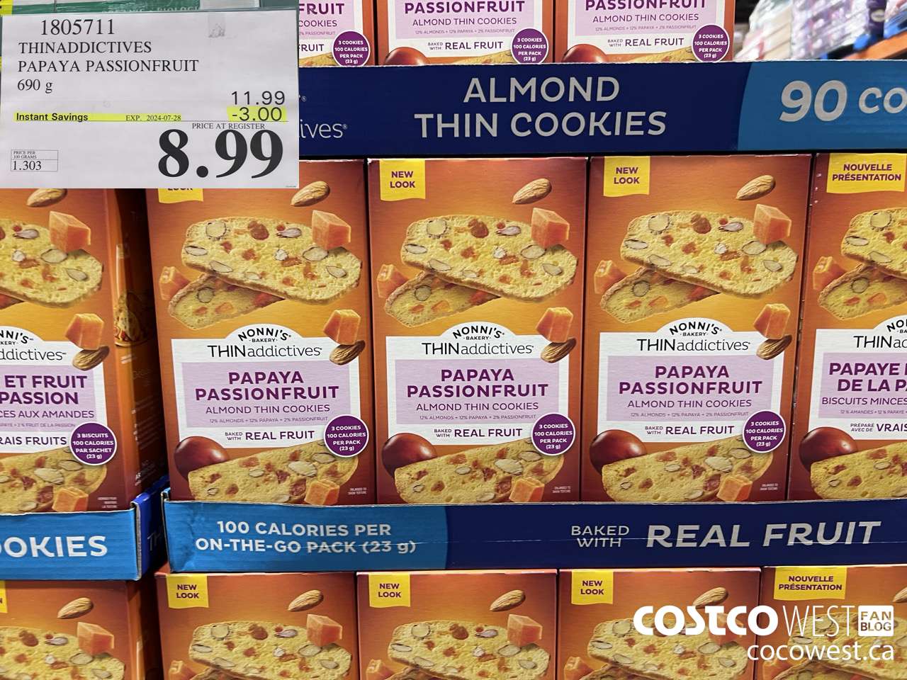 1805711 THINADDICTIVES PAPAYA PASSIONFRUIT 690G ($3.00 INSTANT SAVINGS EXPIRES ON 2024-07-28) $8.99