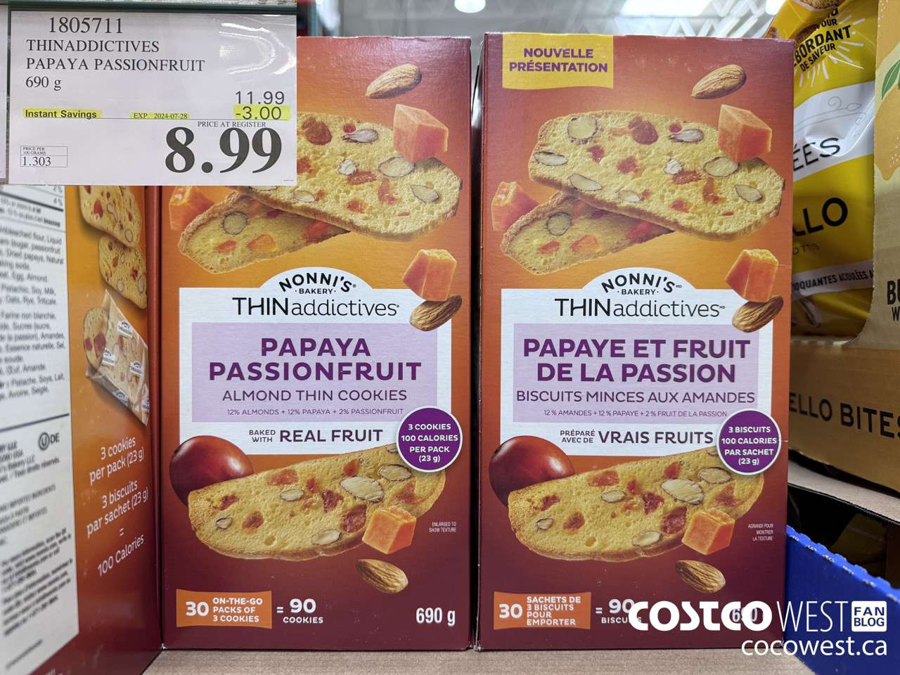 1805711 THINADDICTIVES PAPAYA PASSIONFRUIT 690G ($3.00 INSTANT SAVINGS EXPIRES ON 2024-07-28) $8.99