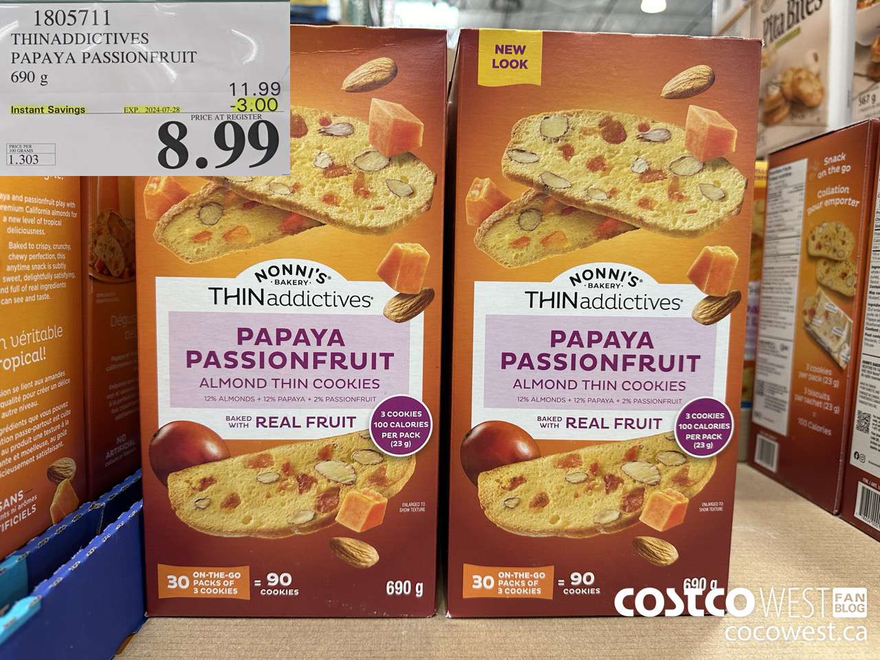 1805711 THINADDICTIVES PAPAYA PASSIONFRUIT 690G ($3.00 INSTANT SAVINGS EXPIRES ON 2024-07-28) $8.99