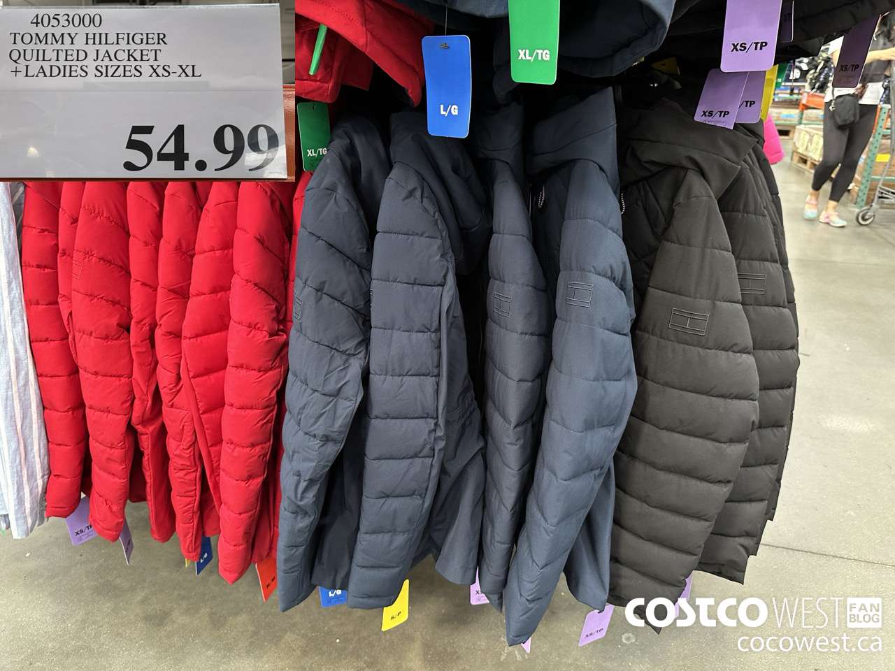 4053000 TOMMY HILFIGER QUILTED JACKET LADIES SIZES XS-XL $54.99