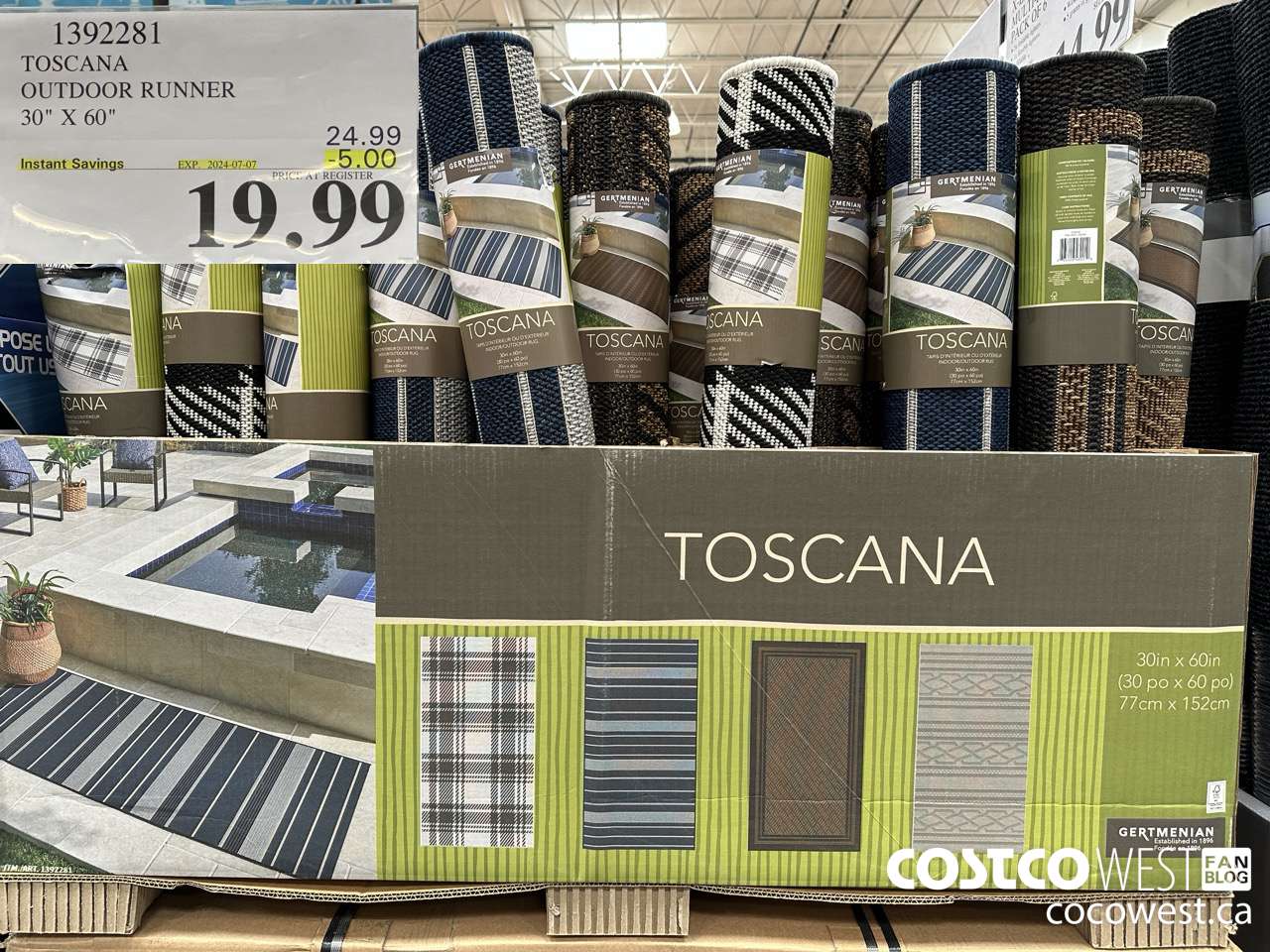 1392281 TOSCANA OUTDOOR RUG 30