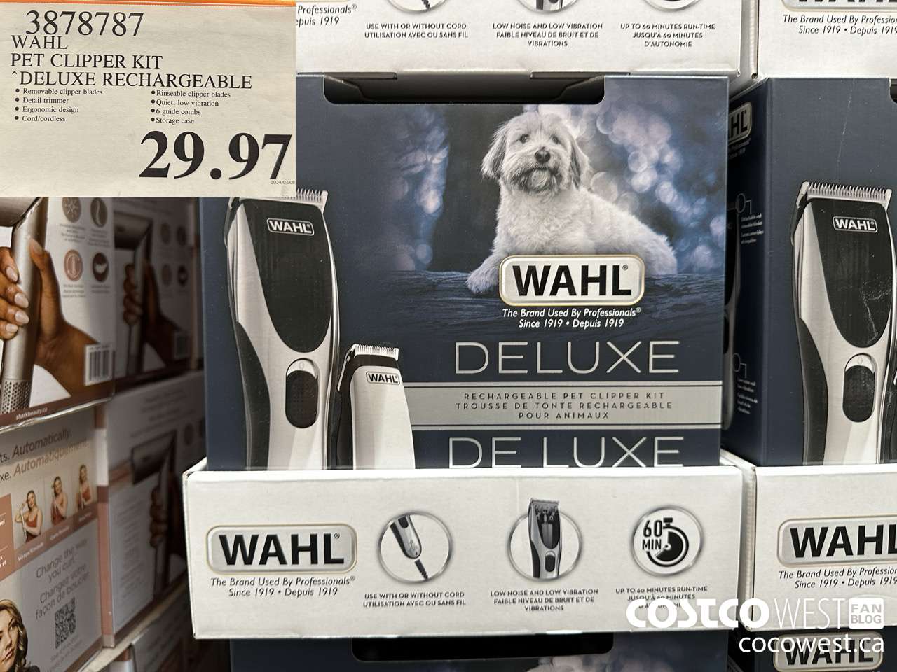 3878787 WAHL PET CLIPPER KIT DELUXE RECHARGEABLE $29.97