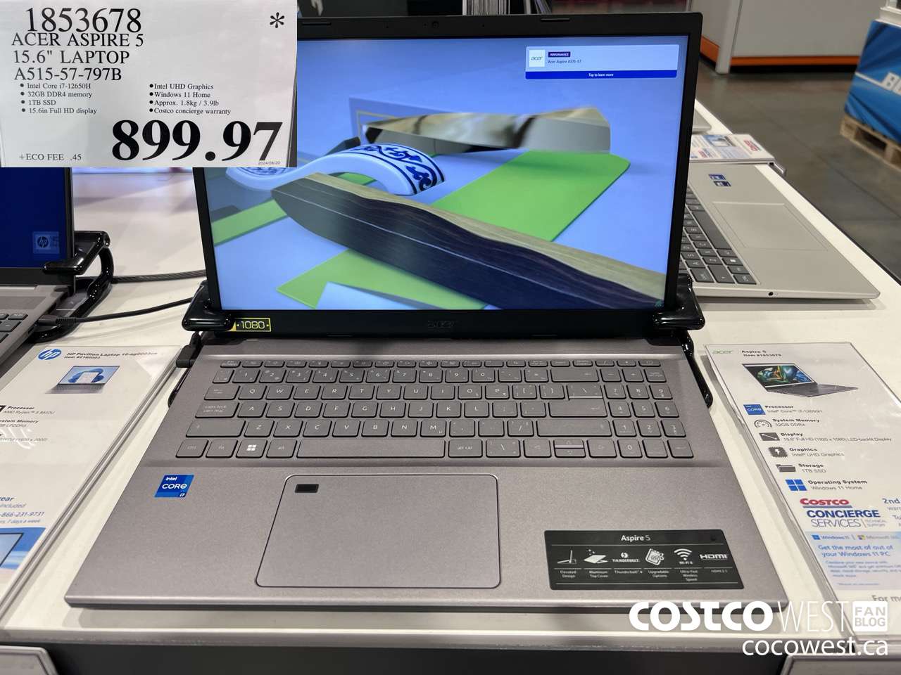 1853678 ACER ASPIRE 5 15.6