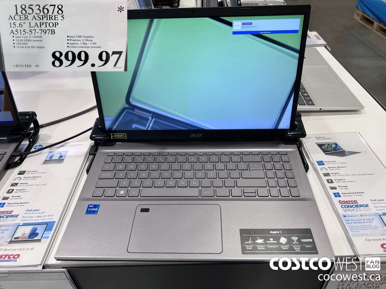 1853678 ACER ASPIRE 5 15.6