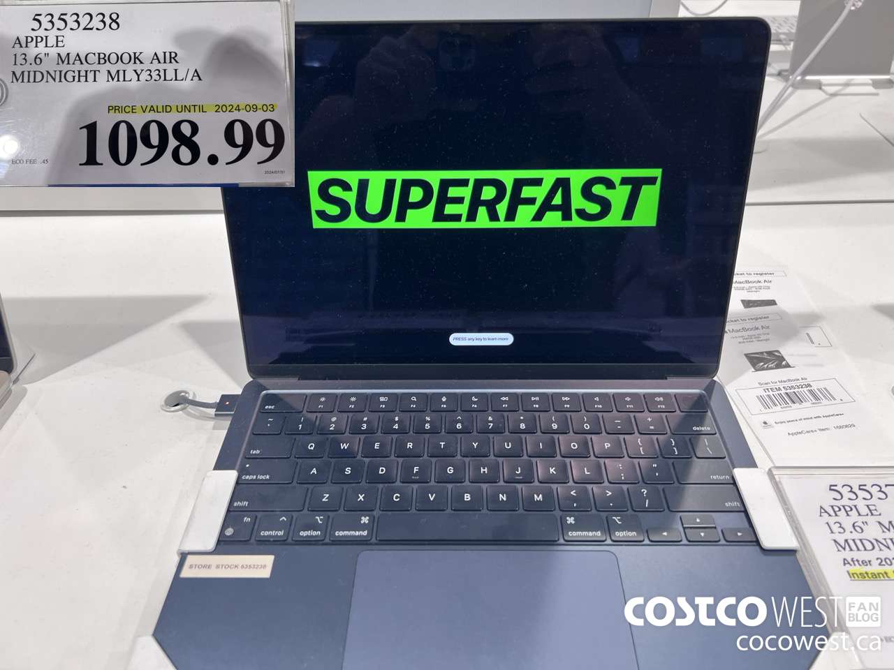 5353238 APPLE MACBOOK AIR 13.6