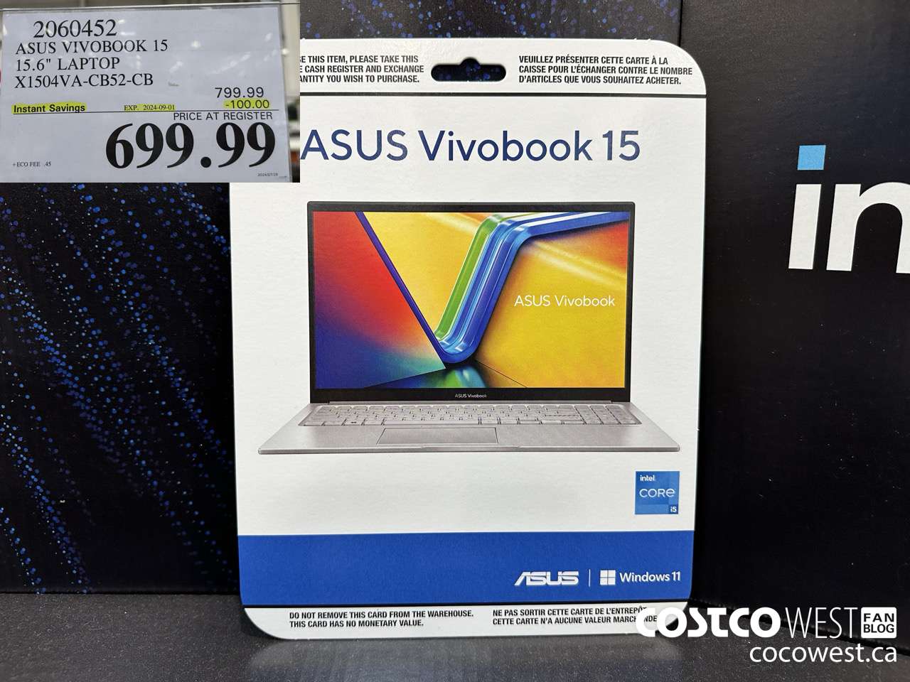 2060452 ASUS VIVOBOOK 15 15.6