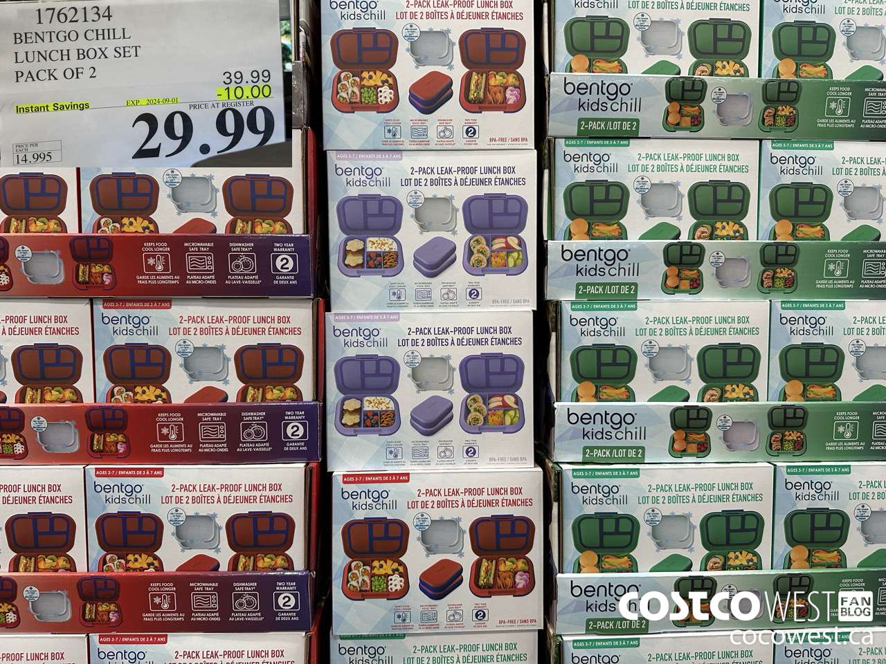1762134 BENTGO CHILL LUNCH BOX SET PACK OF 2 ($10.00 INSTANT SAVINGS EXPIRES ON 2024-09-01) $29.99