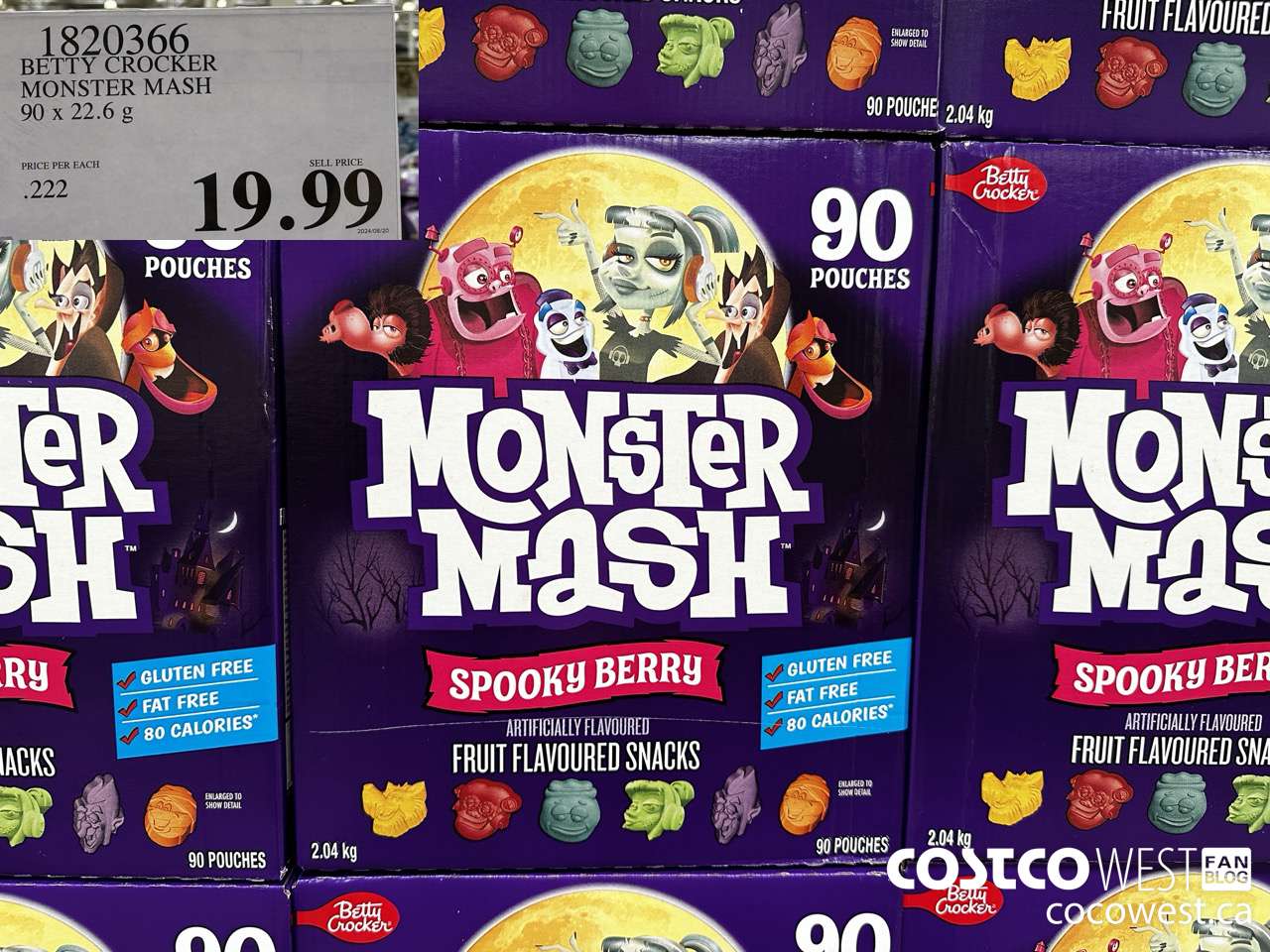 1820366 BETTY CROCKER MONSTER MASH 90 X 22.6G $19.99