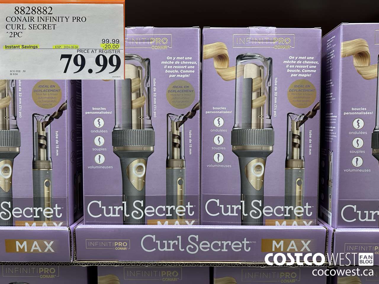 8828882 CONAIR INFINITY PRO CURL SECRET 2 PC ($20.00 INSTANT SAVINGS EXPIRES ON 2024-08-04) $79.99