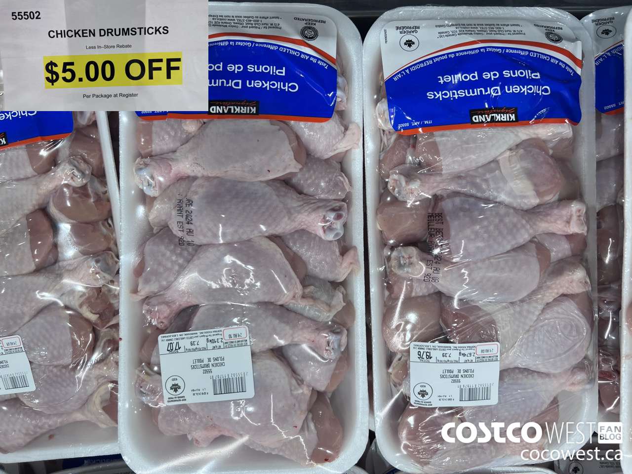 55502 Chicken Drumsticks ($5.00 INSTANT SAVINGS)