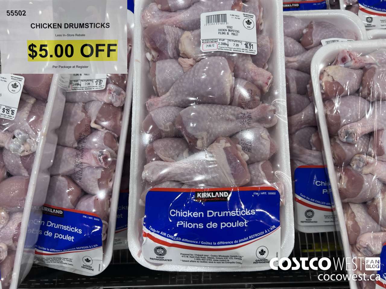 55502 Chicken Drumsticks  ($5.00 INSTANT SAVINGS)