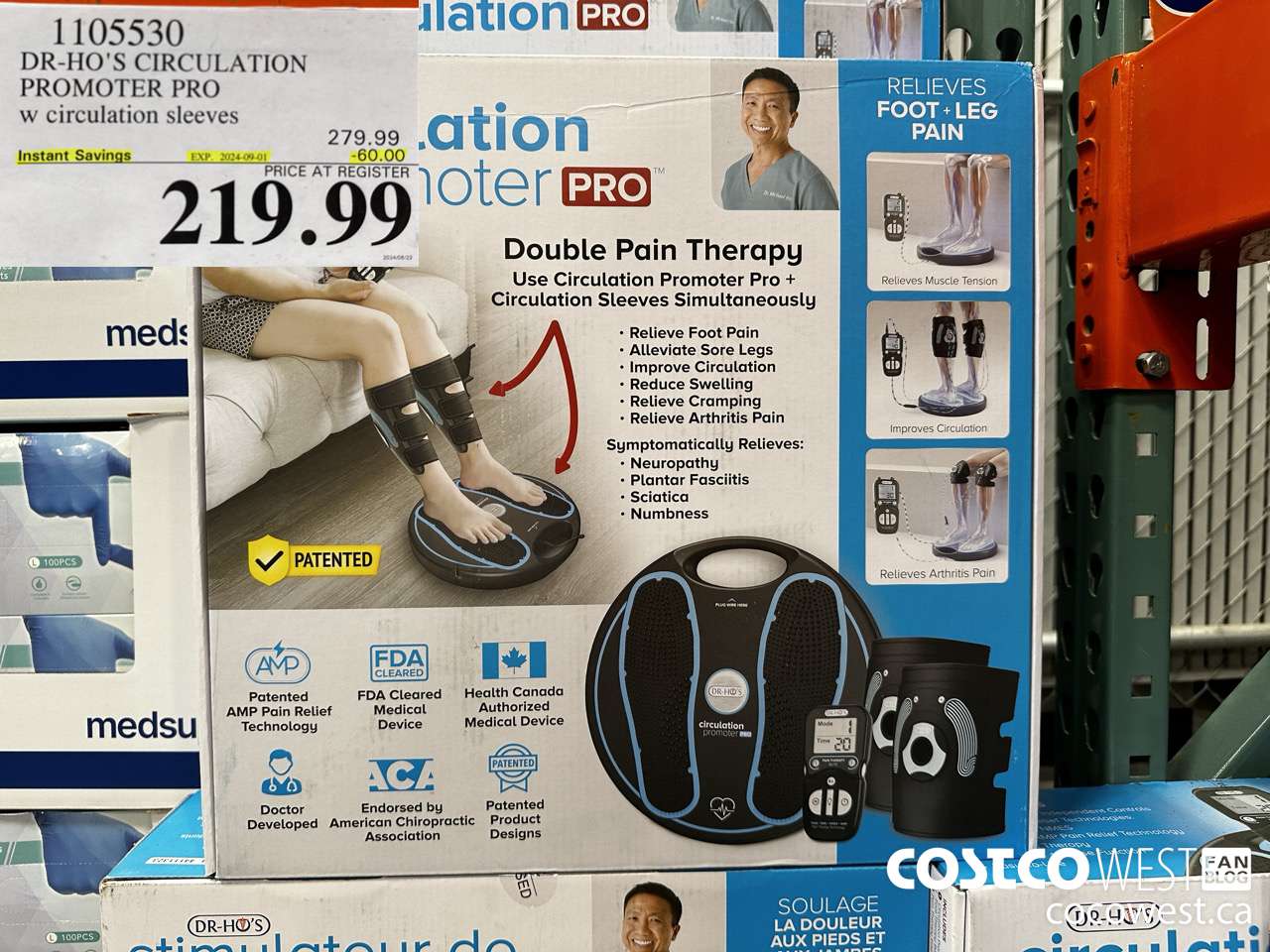 1105530 DR-HO'S CIRCULATION PROMOTER PRO W CIRCULATION SLEEVES ($60.00 INSTANT SAVINGS EXPIRES ON 2024-09-01) $219.99