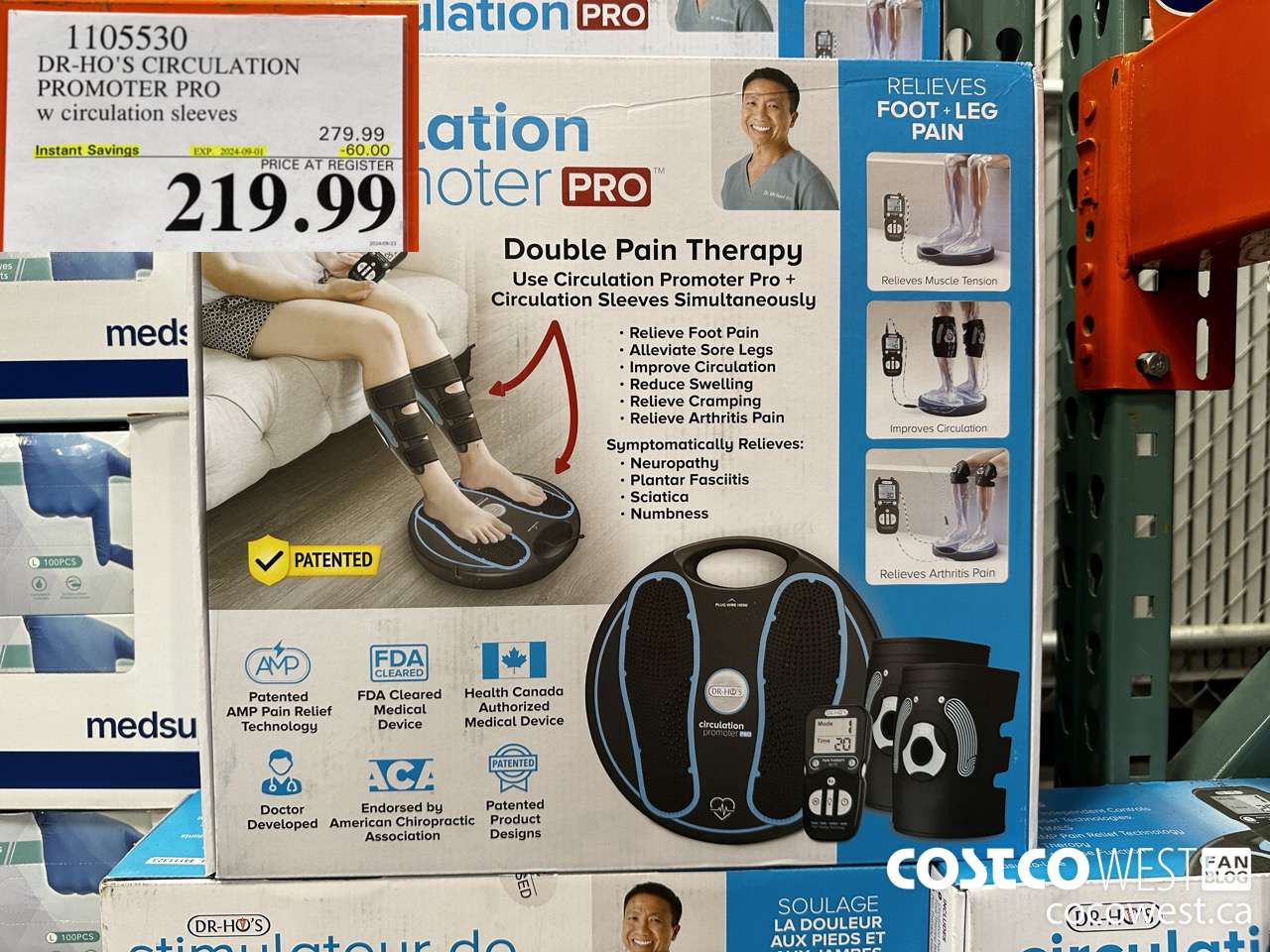 1105530 DR-HO'S CIRCULATION PROMOTER PRO W CIRCULATION SLEEVES ($60.00 INSTANT SAVINGS EXPIRES ON 2024-09-01) $219.99