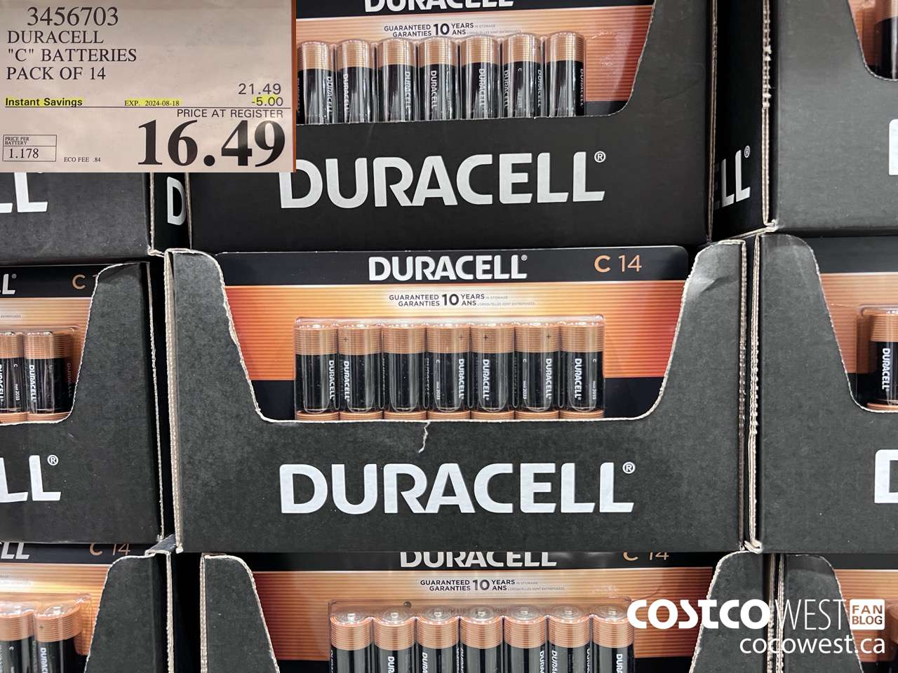 3456703 DURACELL 
