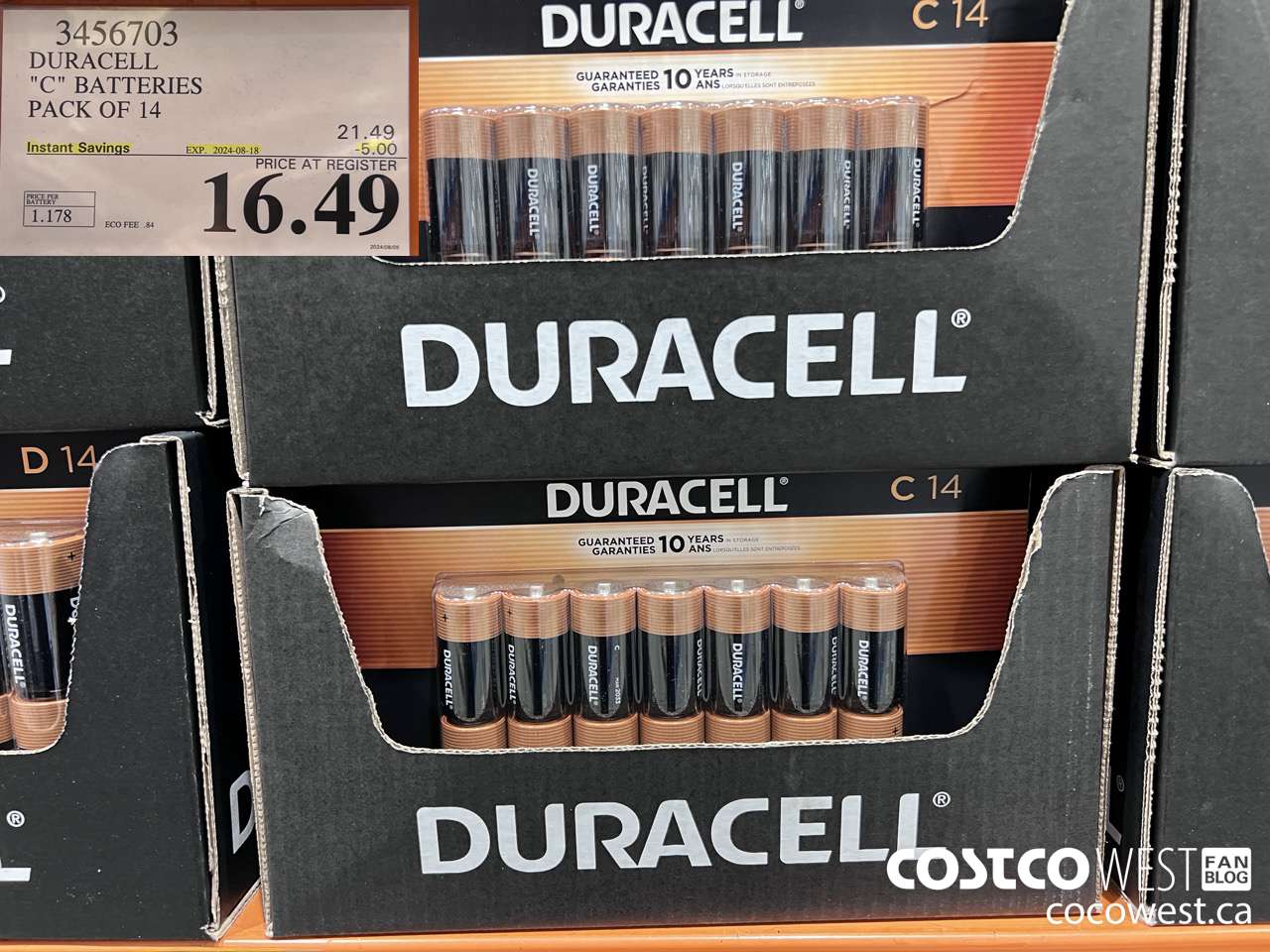 3456703 DURACELL 