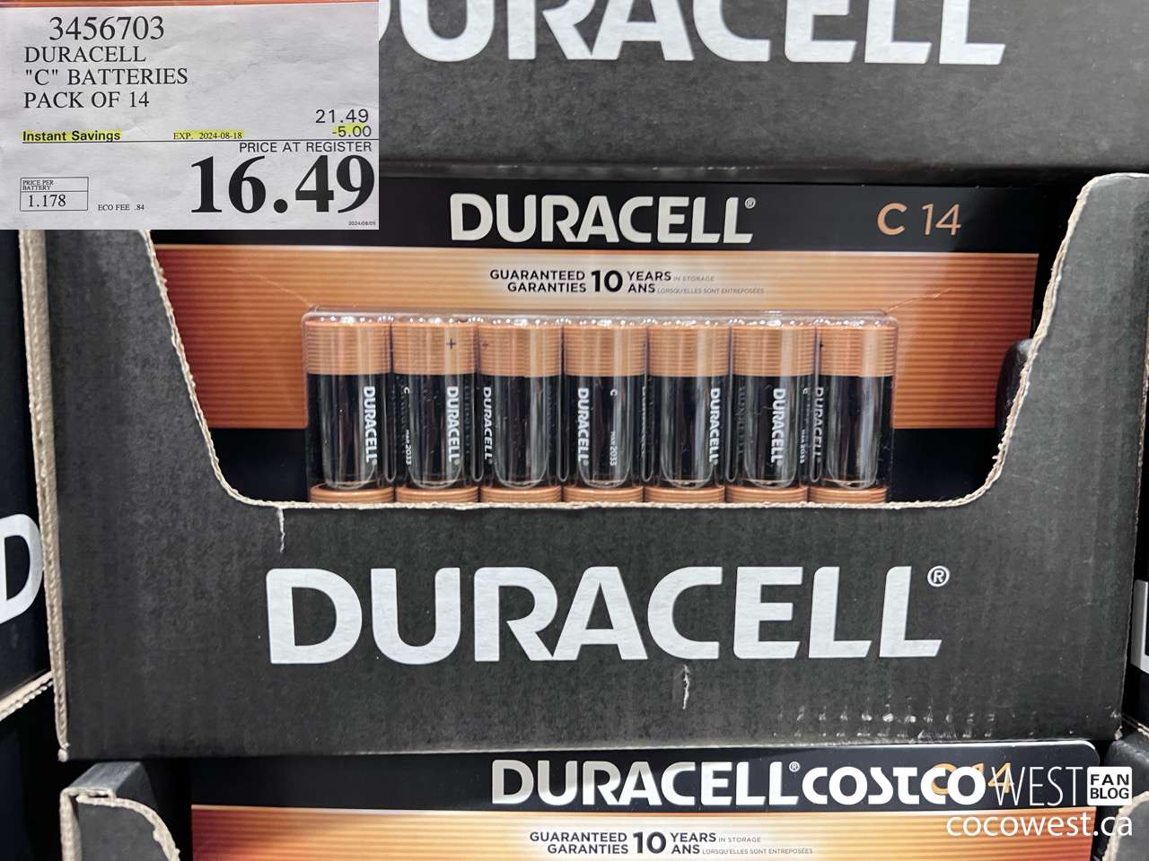 3456703 DURACELL 