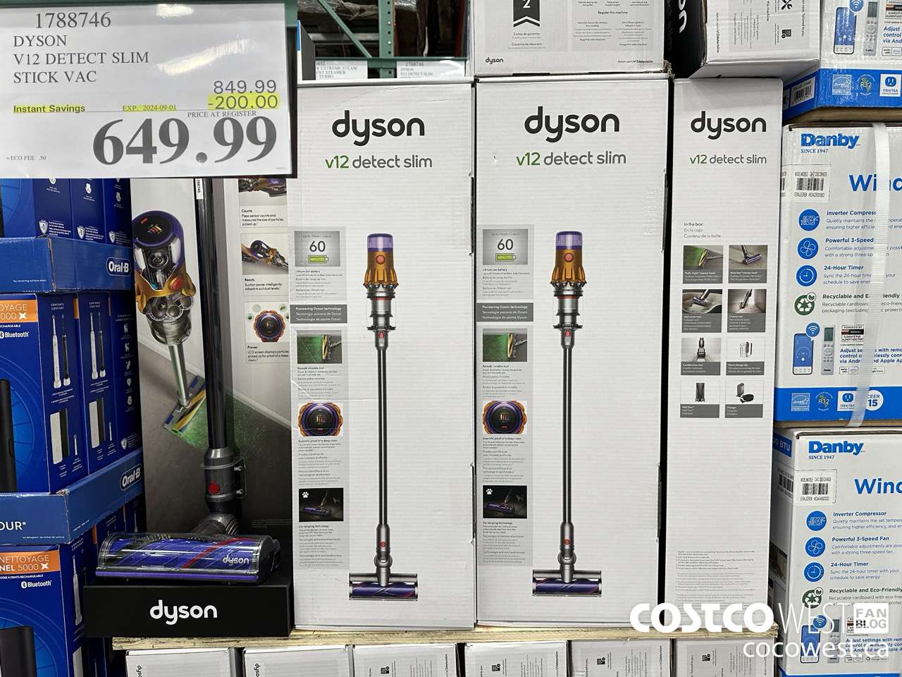 1788746 DYSON V12 DETECT SLIM STICK VAC ($200.00 INSTANT SAVINGS EXPIRES ON 2024-09-01) $649.99