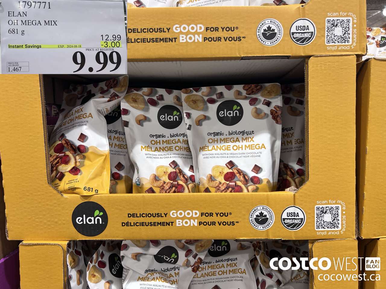 1797771 ELAN OH MEGA MIX 681G ($3.00 INSTANT SAVINGS EXPIRES ON 2024-08-18) $9.99