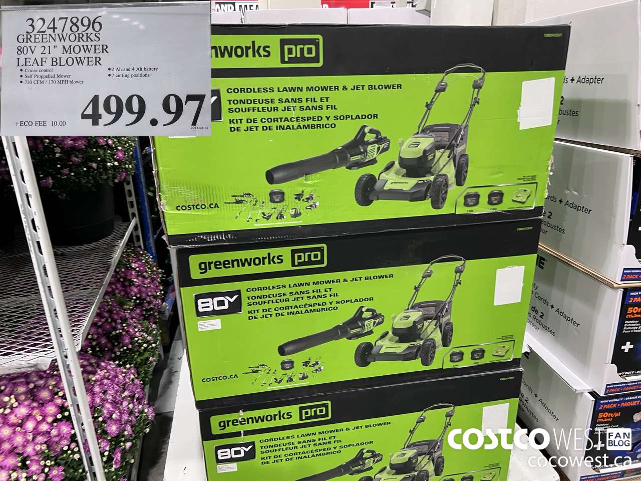 3247896 GREENWORKS 80V 21