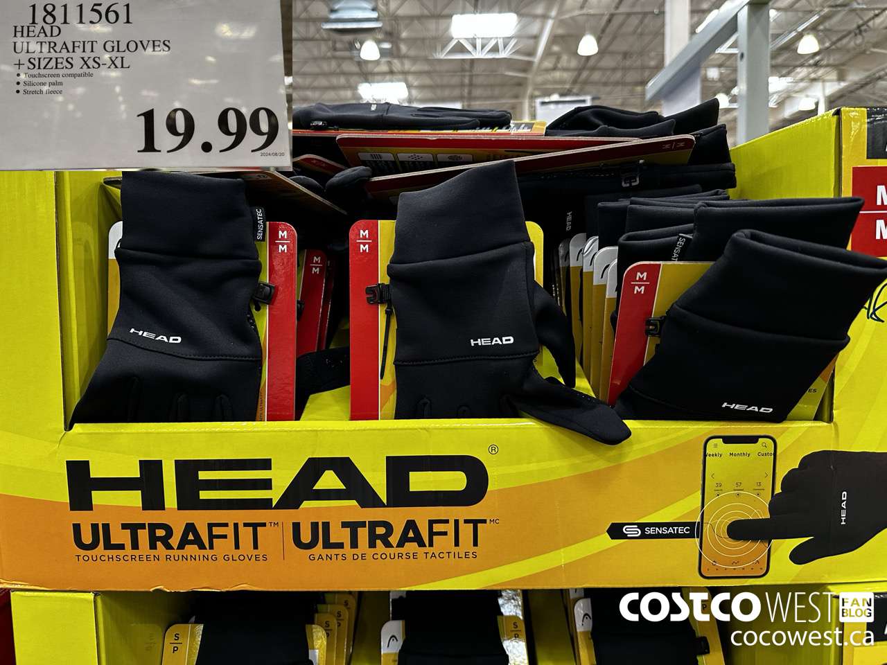 1811561 HEAD ULTRAFIT GLOVES SIZES XS-L $19.99