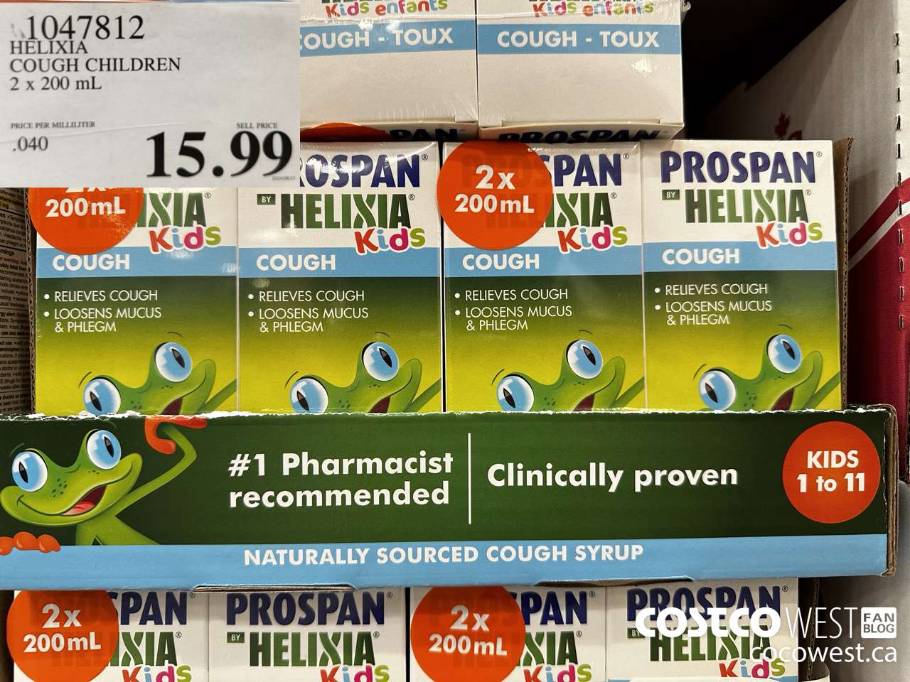 1047812 HELIXIA COUGH CHILDREN 2 X 200ML $15.99