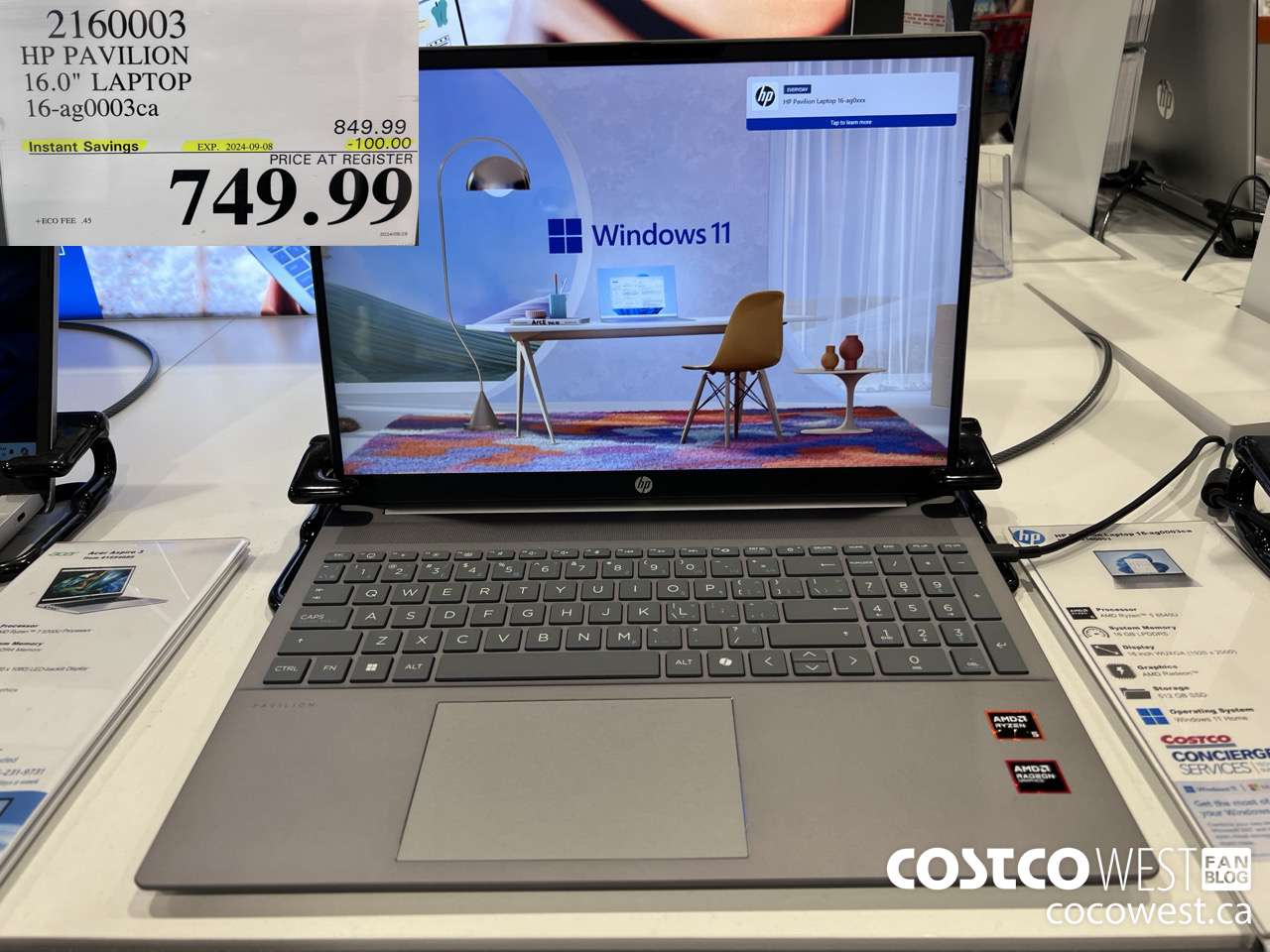 2160003 HP PAVILION 16.0