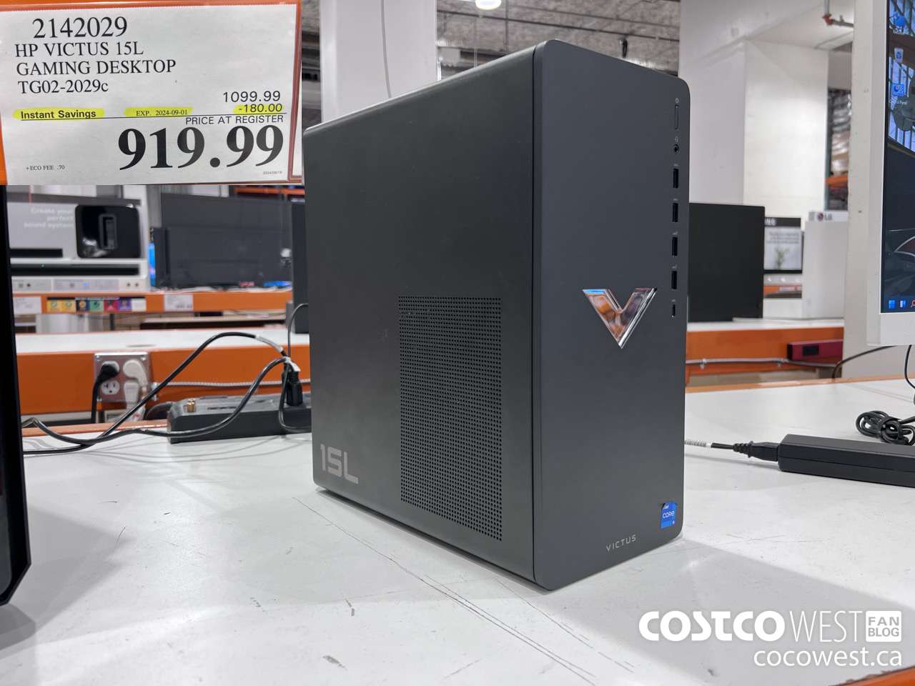 2142029 HP VICTUS 15L GAMING LAPTOP TG02-2029C ($180.00 INSTANT SAVINGS EXPIRES ON 2024-09-01) $919.99