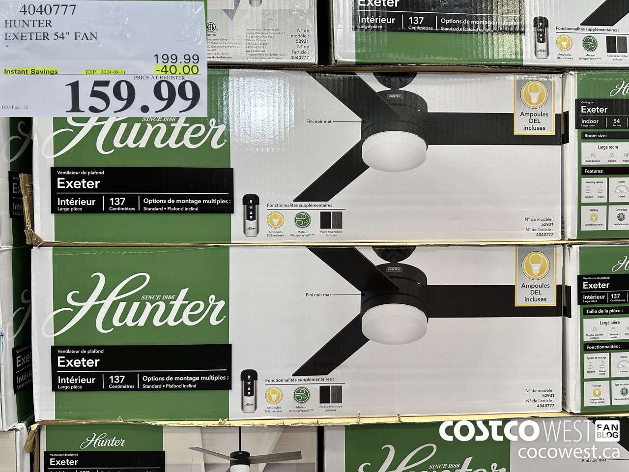 4040777 HUNTER EXETER 54