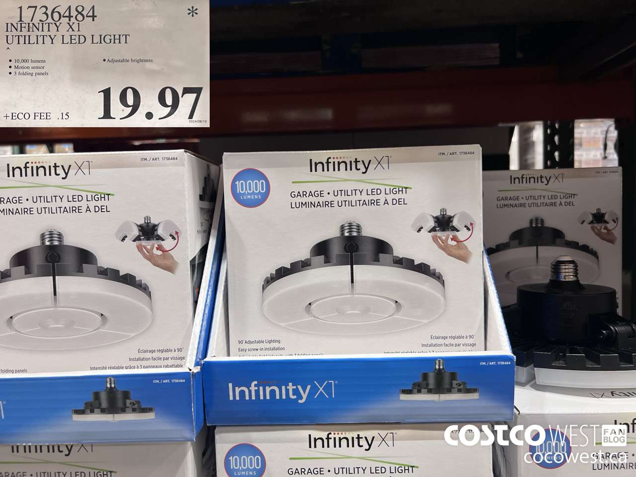 1736484 INFINITY X1 UTILITY LED LIGHT $19.97