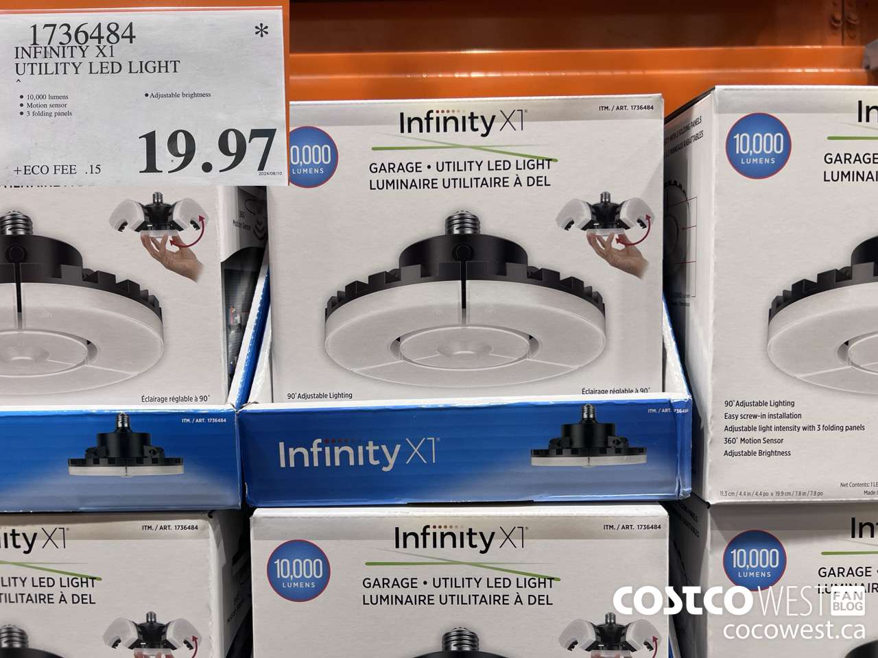 1736484 INFINITY X1 UTILITY LED LIGHT $19.97
