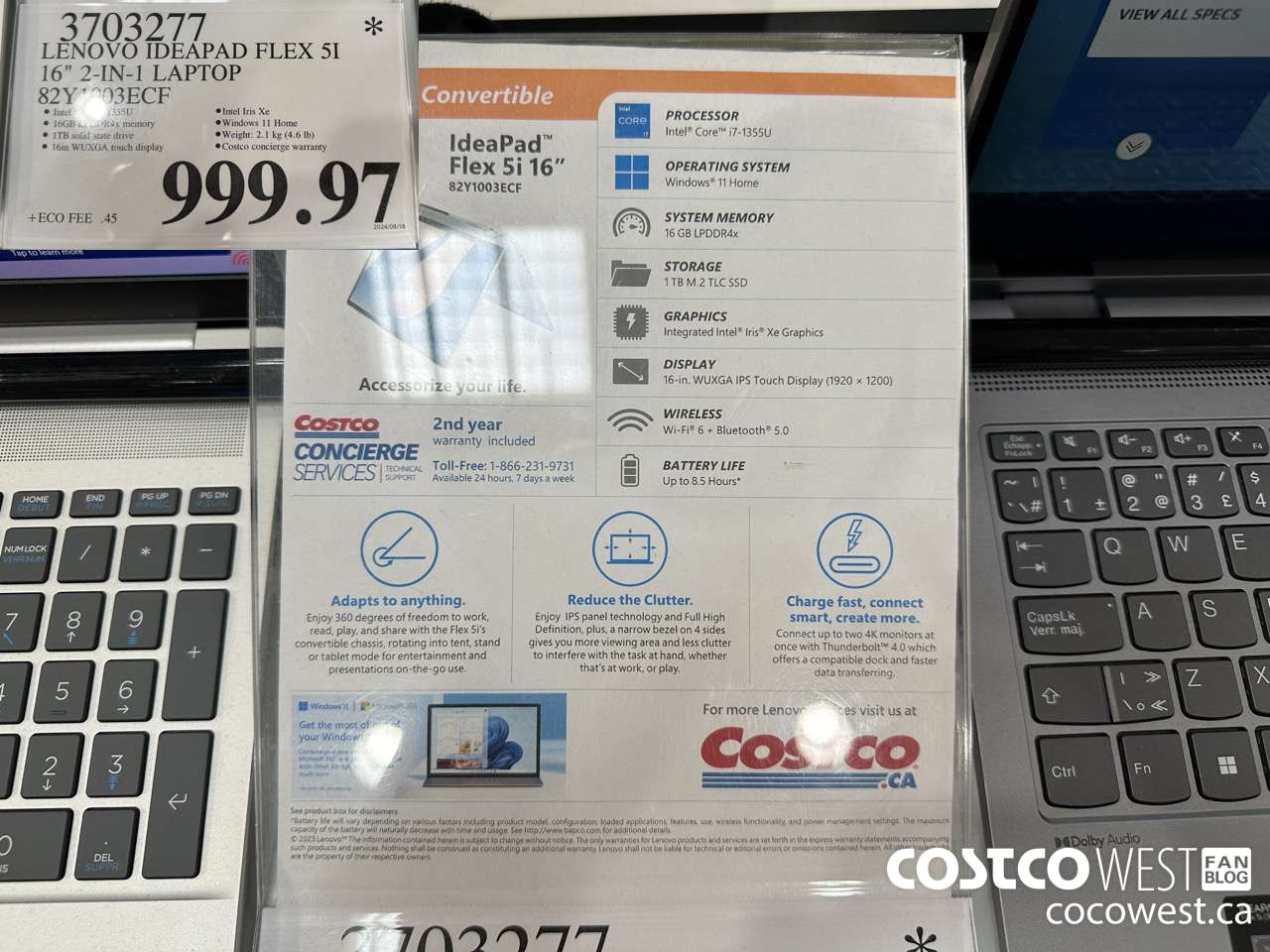 3703277 LENOVO IDEAPAD FLEX 5I 16