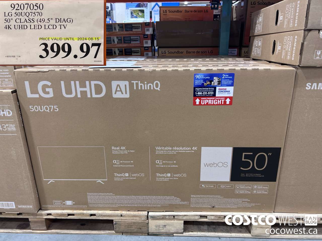 9207050 LG 50UQ7570 50