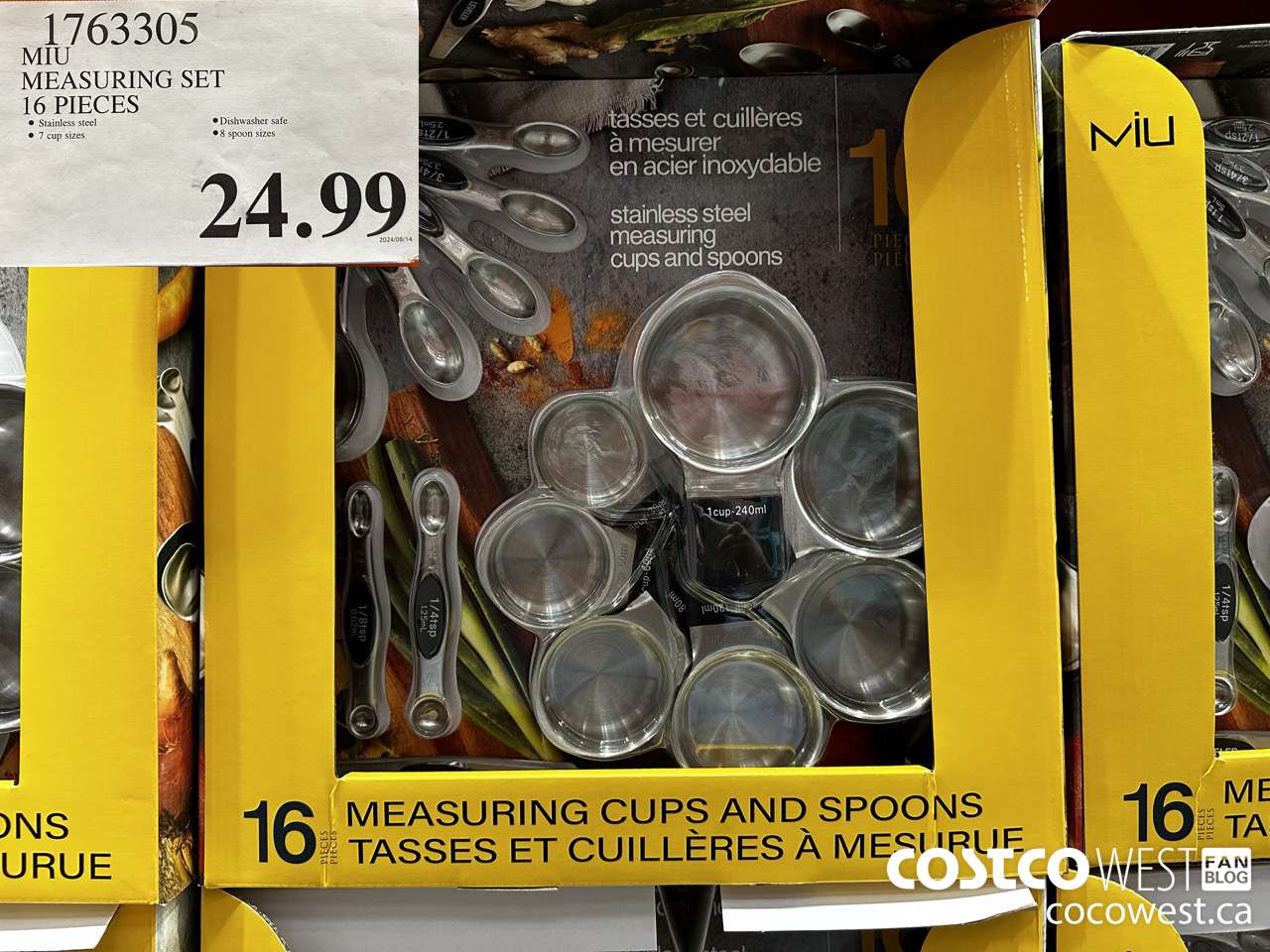 1763305 MIU MEASURING SET 16 PIECES $24.99