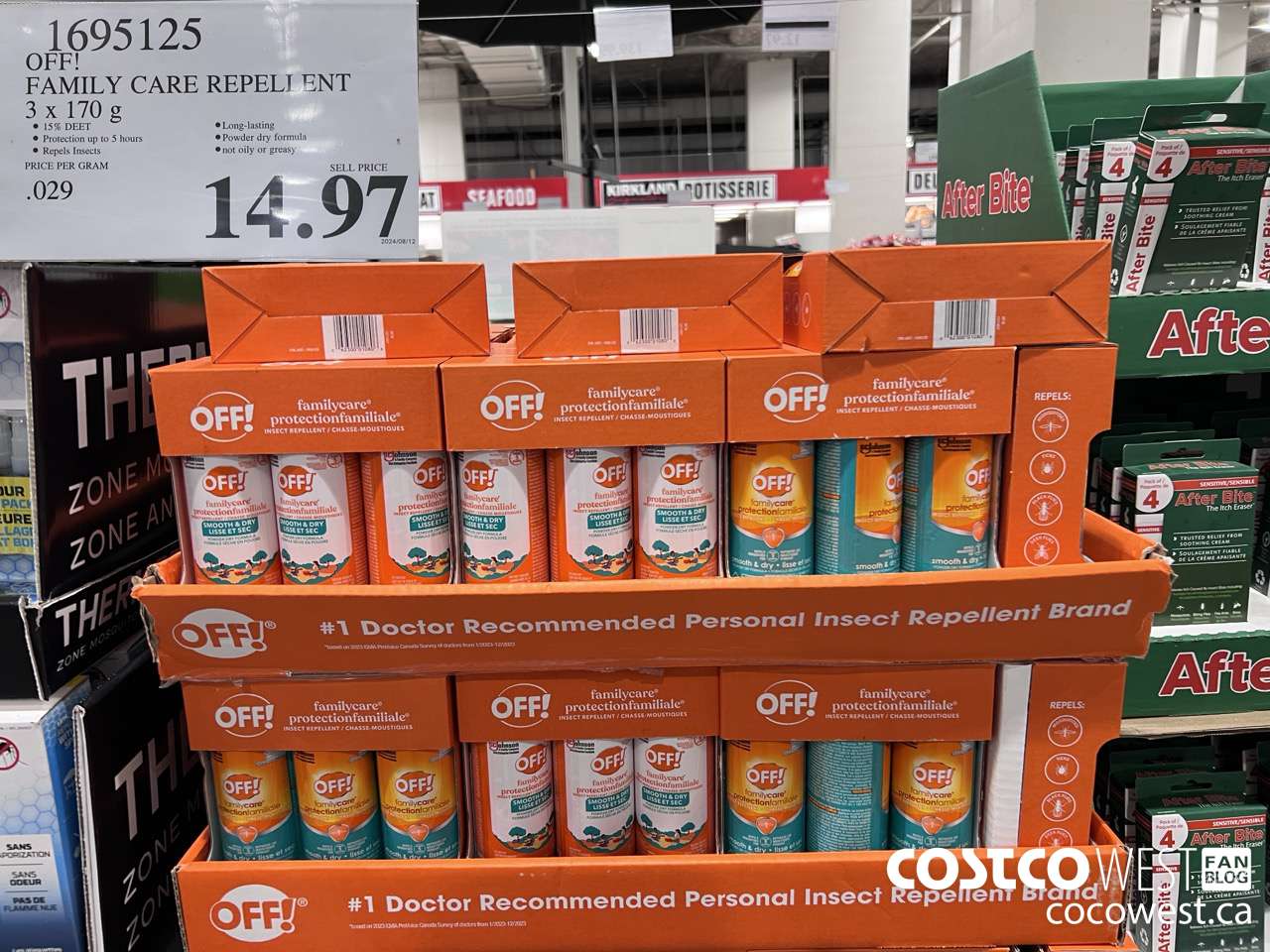 1695125 OFF! FAMILY CARE REPELLENT 3 PACK 3x 170mL $14.97