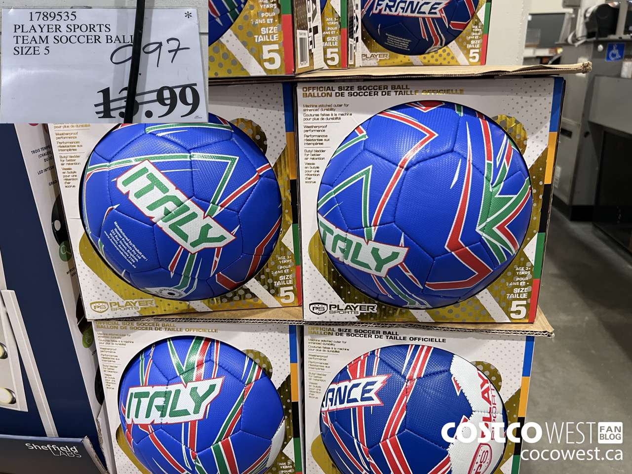 1789535 PLAYER SPORTS TEAM SOCCER BALL SIZE 5 $9.97