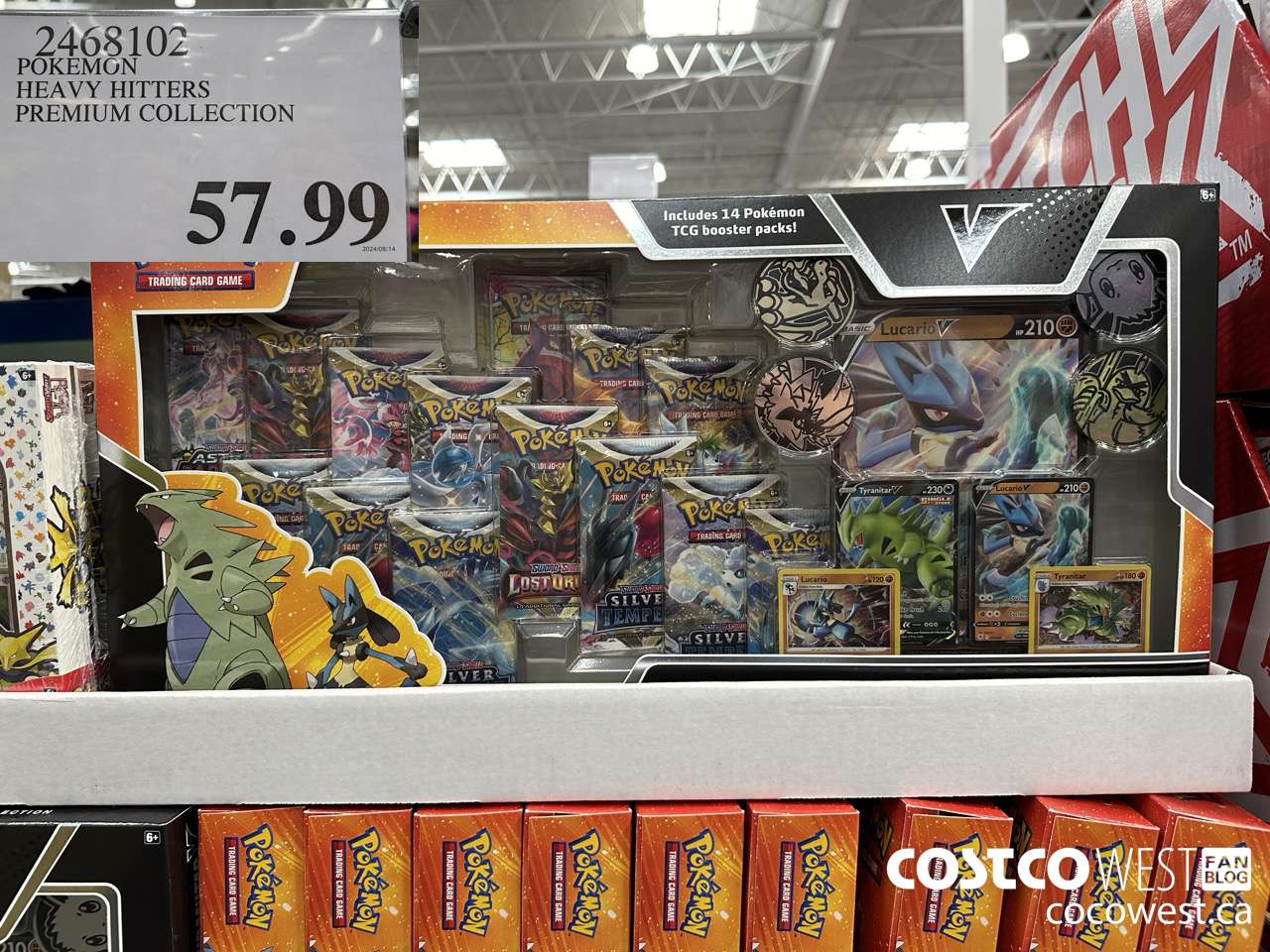 2468102 POKEMON HEAVY HITTERS PREMIUM COLLECTION $57.99