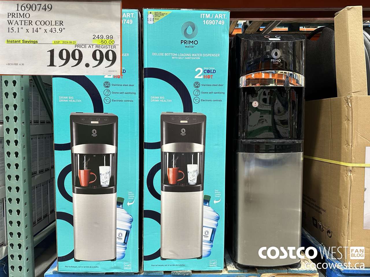 1690749 PRIMO WATER COOLER 15.1