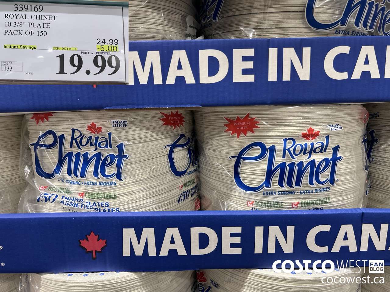 339169 ROYAL CHINET 10 3/8