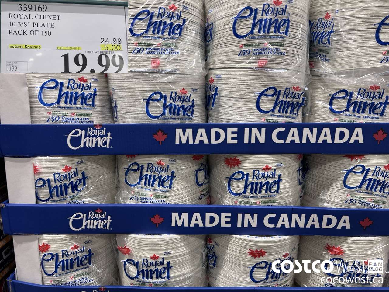 339169 ROYAL CHINET 10 3/8