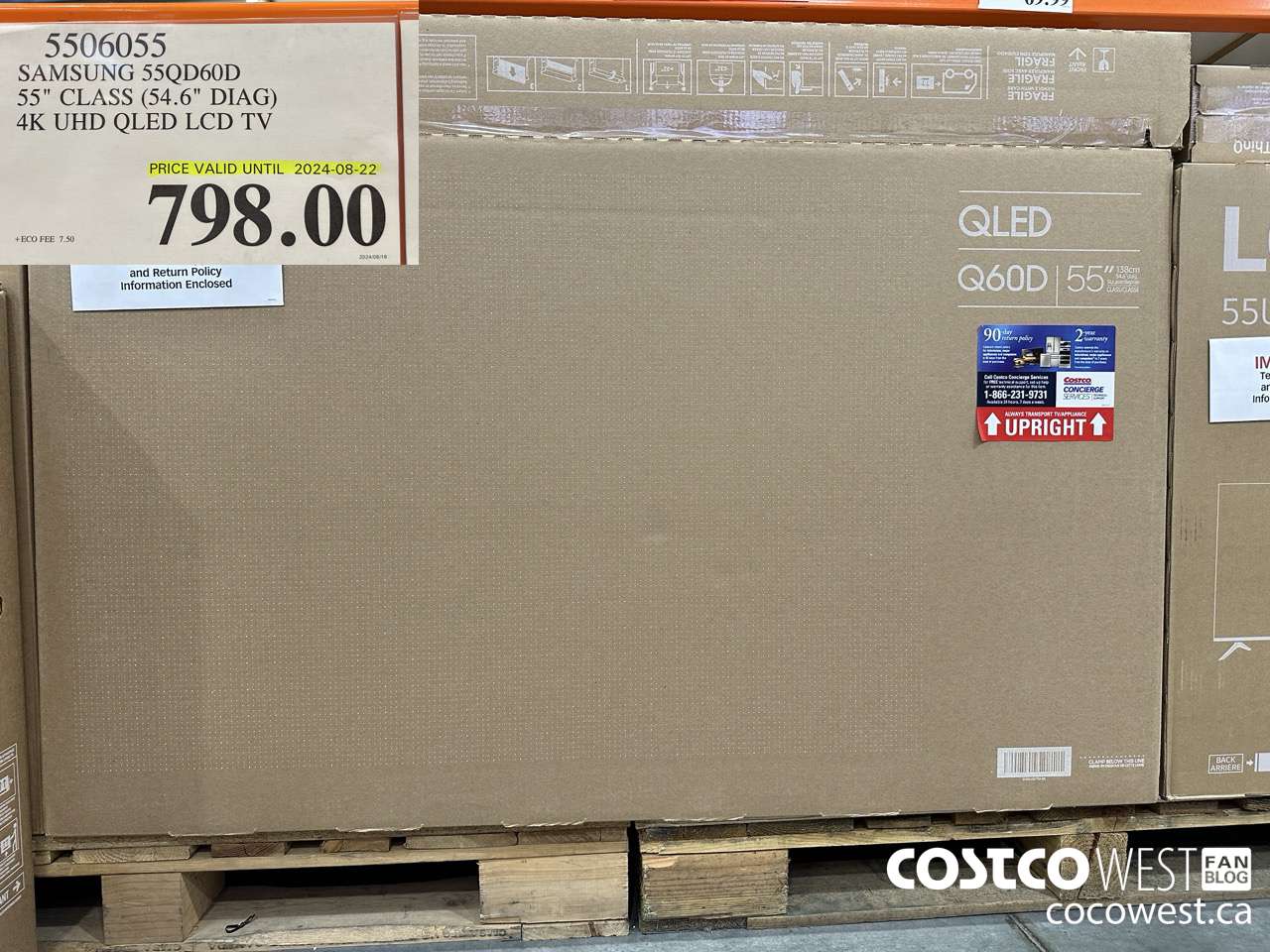 5506055 SAMSUNG 55QD60D 55