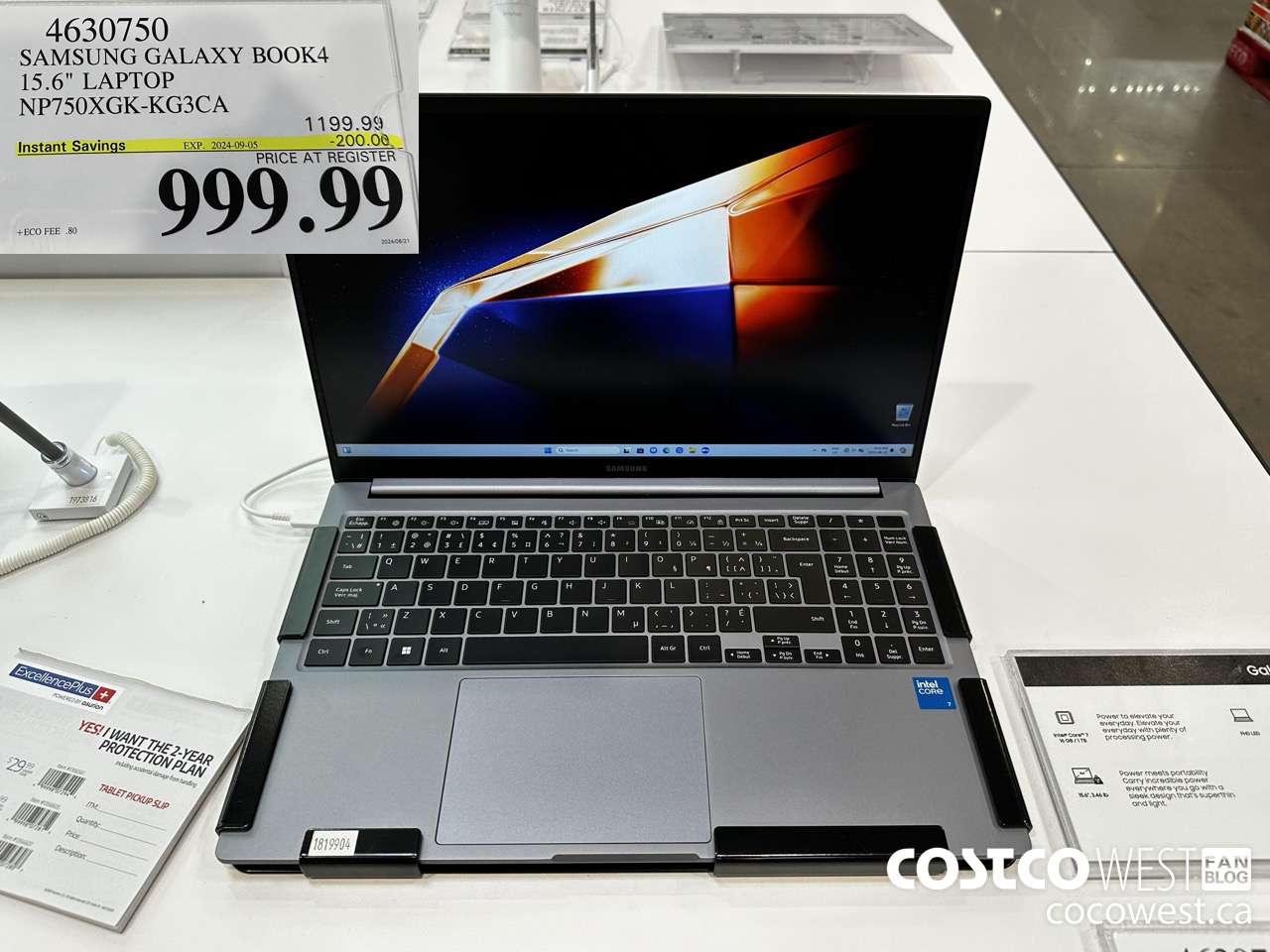 4630750 SAMSUNG GALAXY BOOK4 15.6