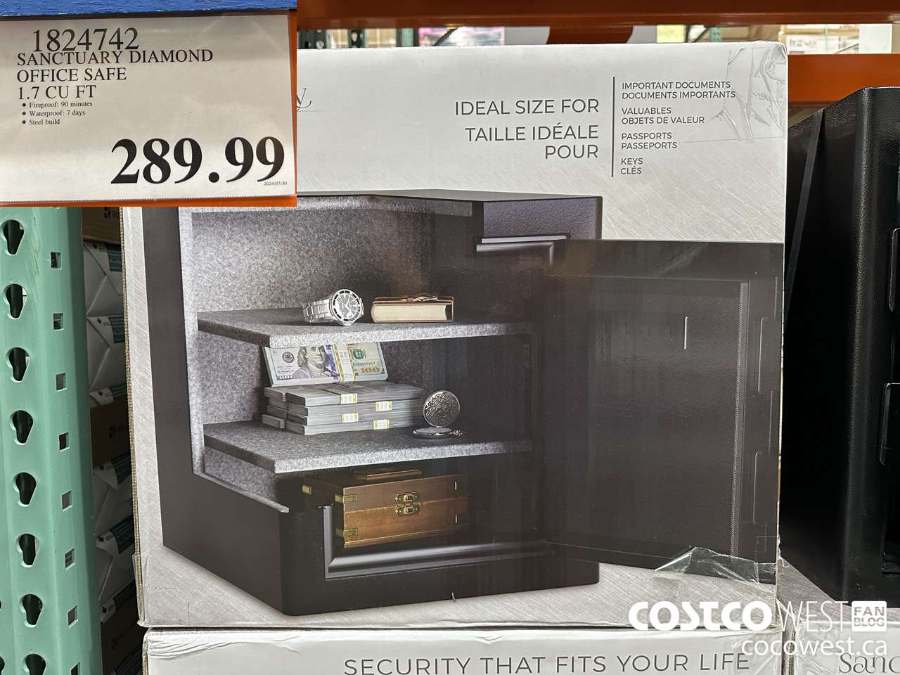 1824742 SANCTUARY DIAMOND OFFICE SAFE 1.7 CU FT $289.99