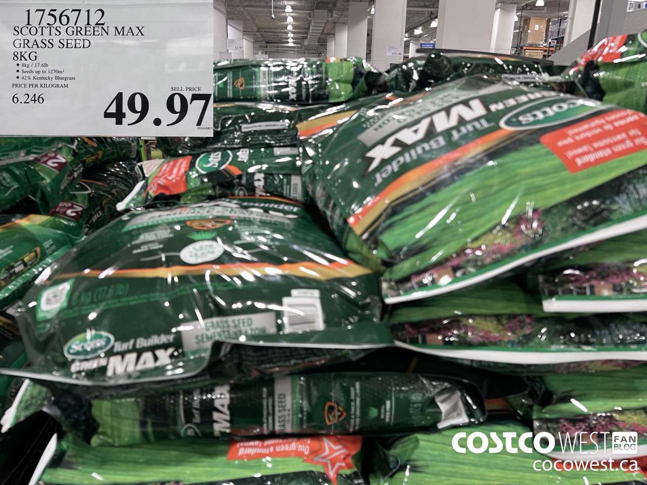 1756712 SCOTTS GREEN MAX GRASS SEED 8KG $49.97