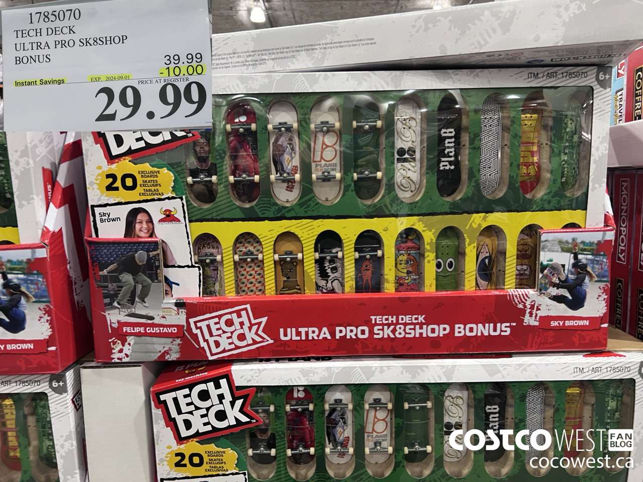 1785070 TECH DECK ULTRA PRO SK8SHOP BONUS ($10.00 INSTANT SAVINGS EXPIRES ON 2024-09-01) $29.99