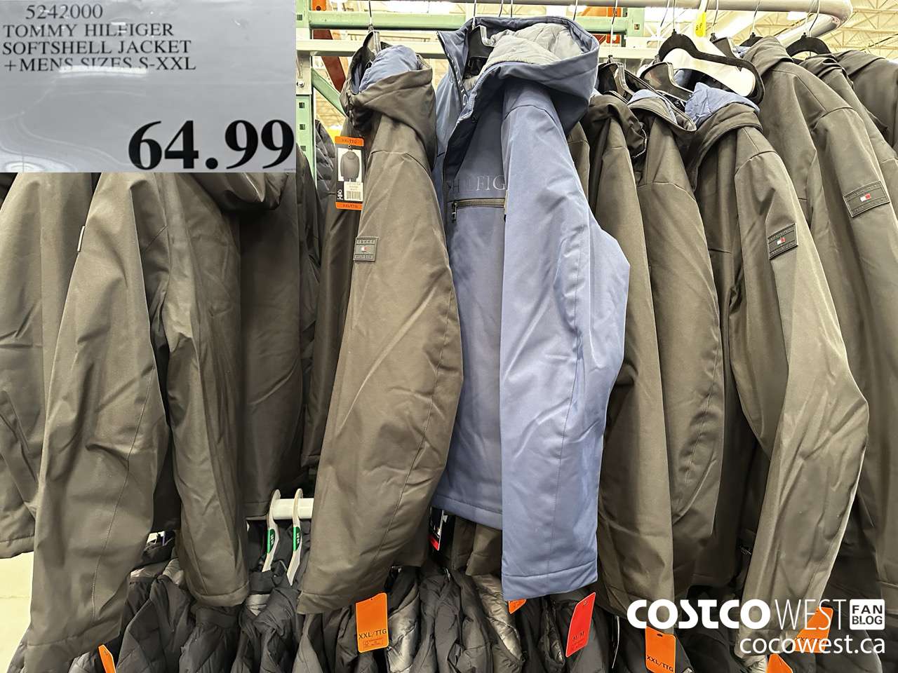 5242000 TOMMY HILFIGER SOFTSHELL JACKET MENS SIZES S-XXL $64.99