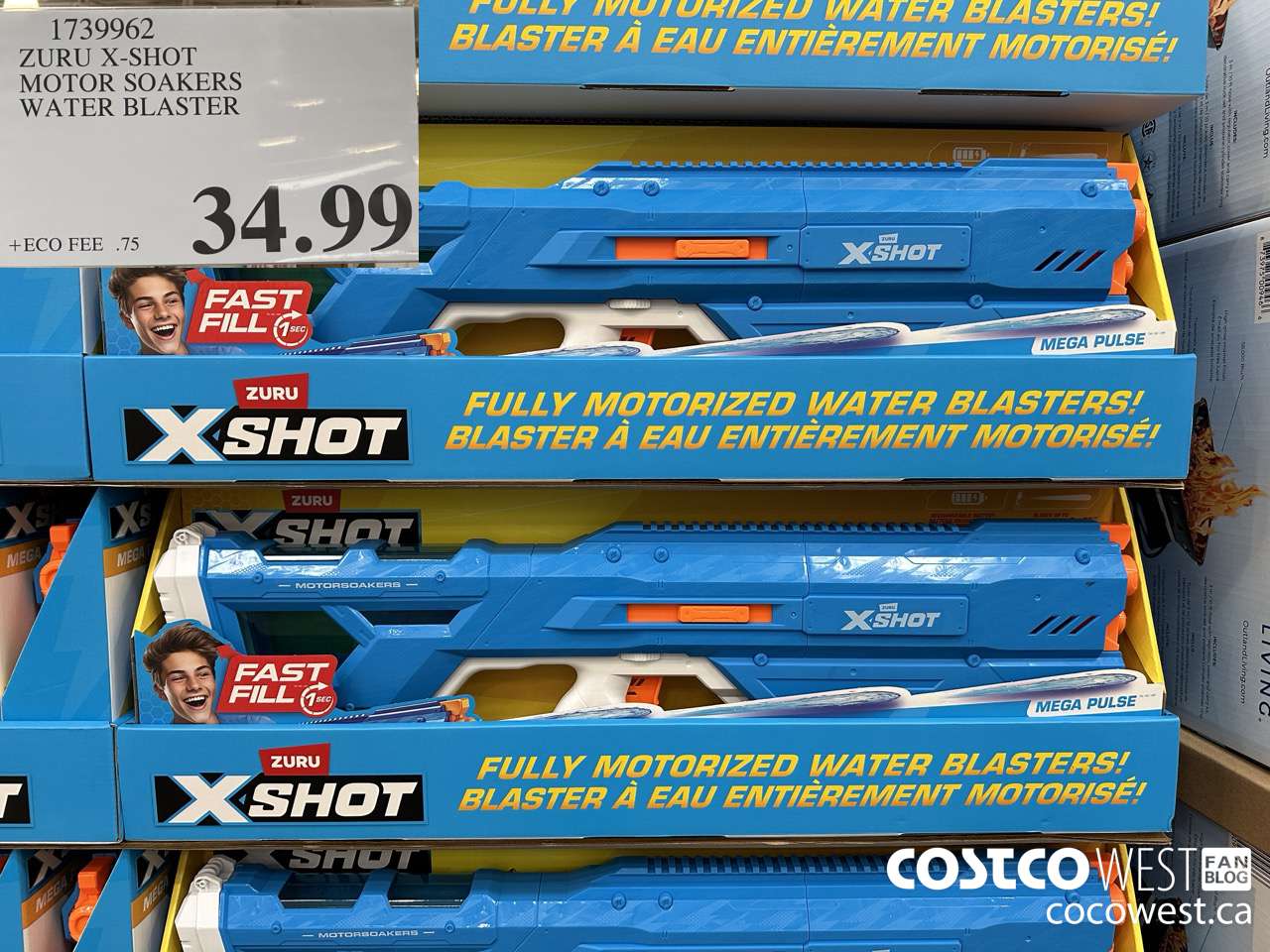 1739962 ZURU X-SHOT MOTOR SOAKERS WATER BLASTER $34.99