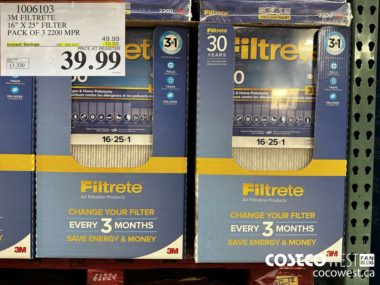 1006103 3M FILTRETE 16